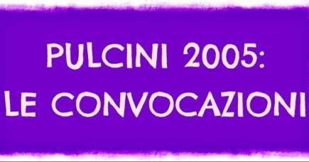 PULCINI 2005: convocazioni sabato 15 novembre